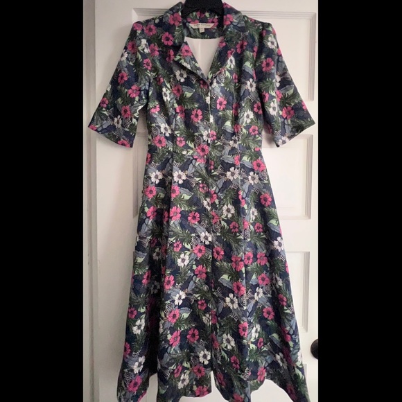 50’s Silhouette Midi Dress - Picture 1 of 5